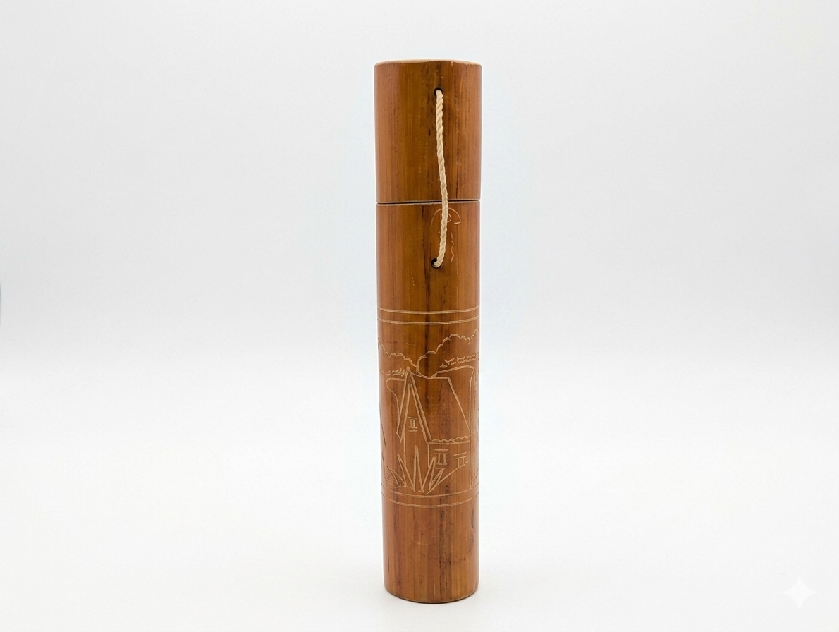Tubes de conservation en bambou